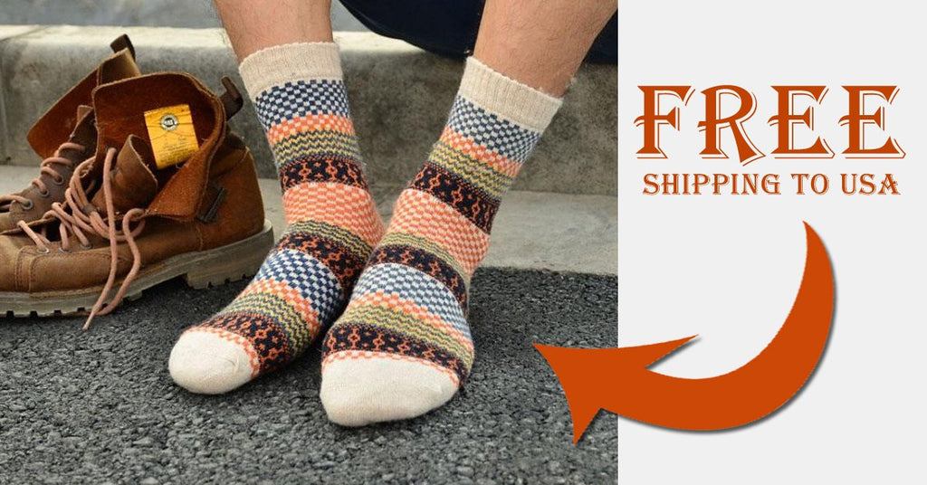Wiggle Your Toes warm in these superb Angora Cashmere Blend Socks.