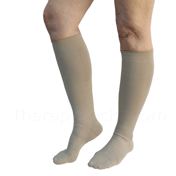 NEW Bioceramic Medical Compression Socks: 15-20 mmHg - Buy Beige Compression Socks