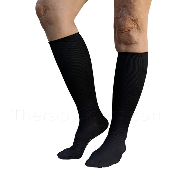 NEW Bioceramic Medical Compression Socks: 15-20 mmHg in BLACK