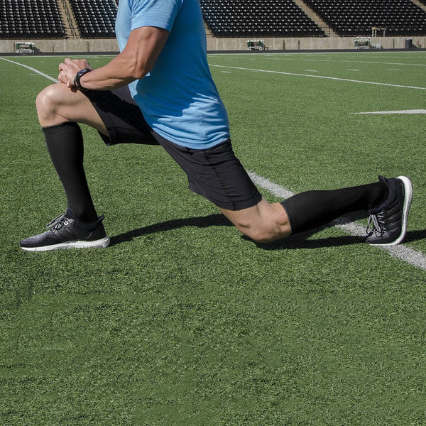 Exercise with Knee High Orthopedic Support Stockings