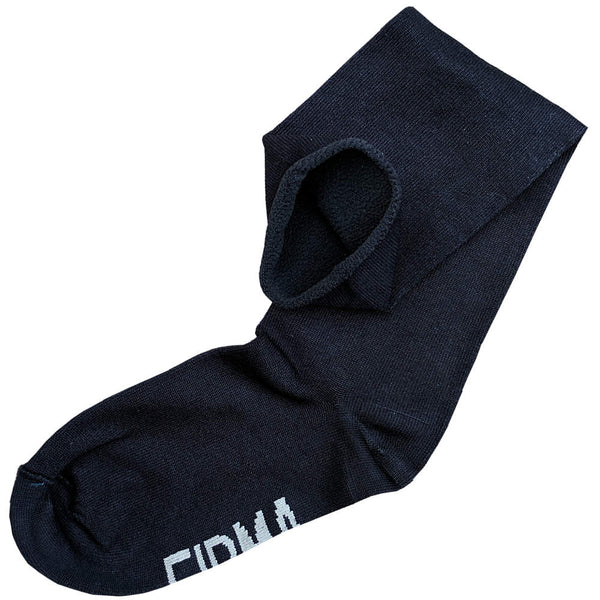 Far Infrared Circulation Knee Socks  - Rolled Cuff