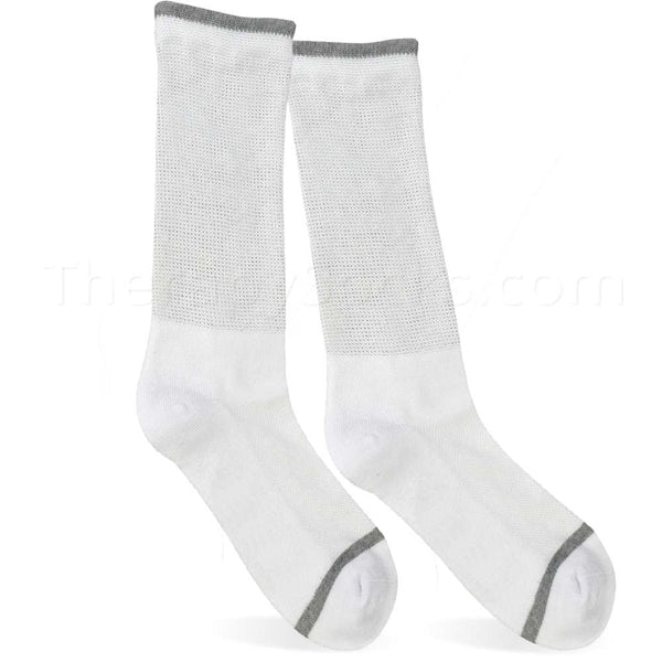 Crew Height Diabetic Socks - Bamboo Fiber - Men