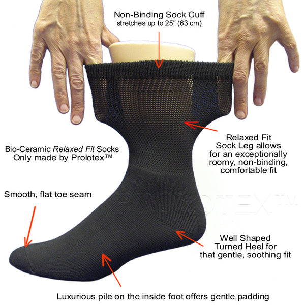 Features of RELAXED FIT Far Infrared Socks