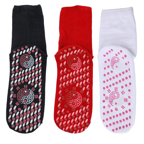 3 colors Tourmaline Cotton Blend Therapy Socks