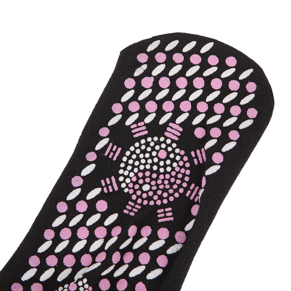 Pattern Tourmaline Cotton Blend Therapy Socks