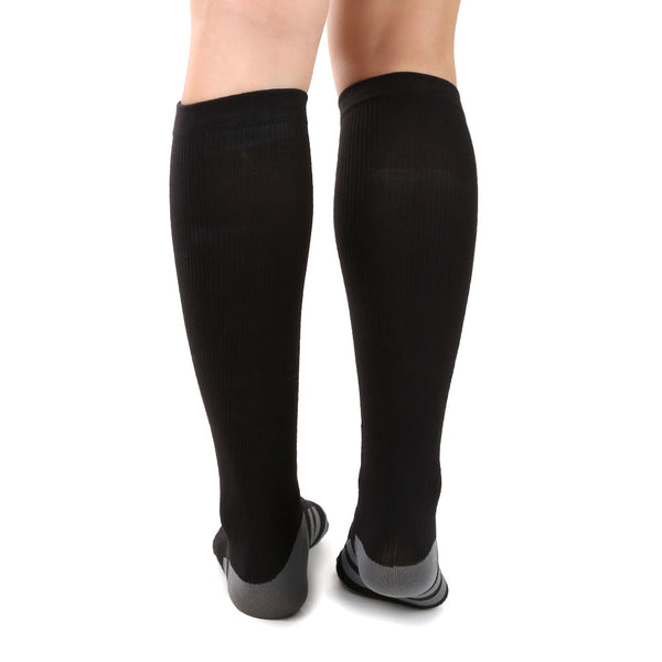 Rear View Knee High Orthopedic Support Stockings