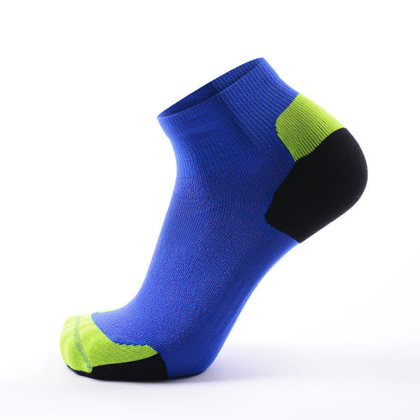 Blue CoolMax Compression Sports Socks