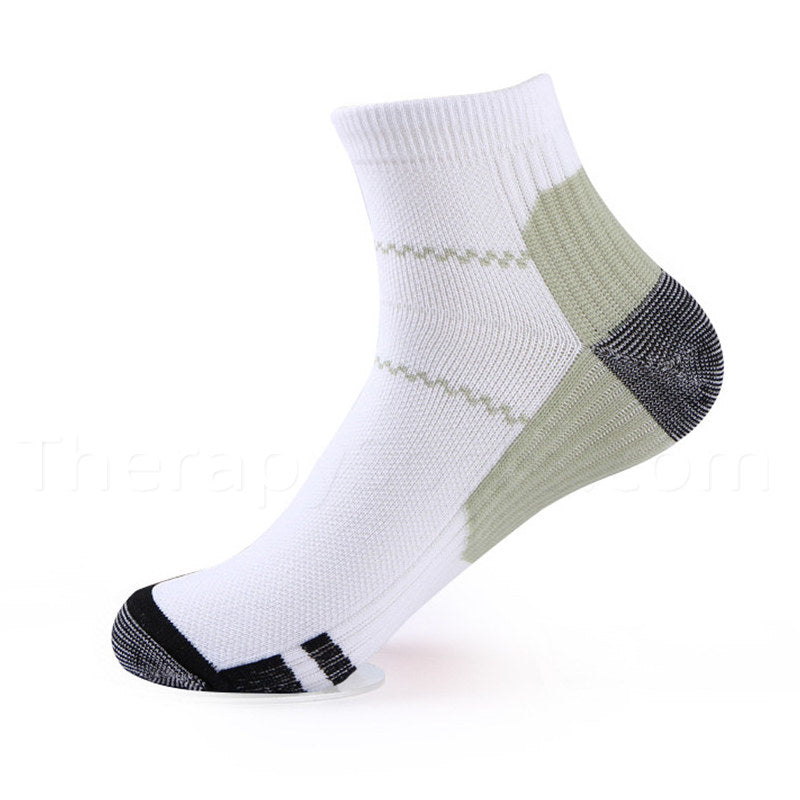 Compression Ankle Socks for Plantar Fasciitis - Green