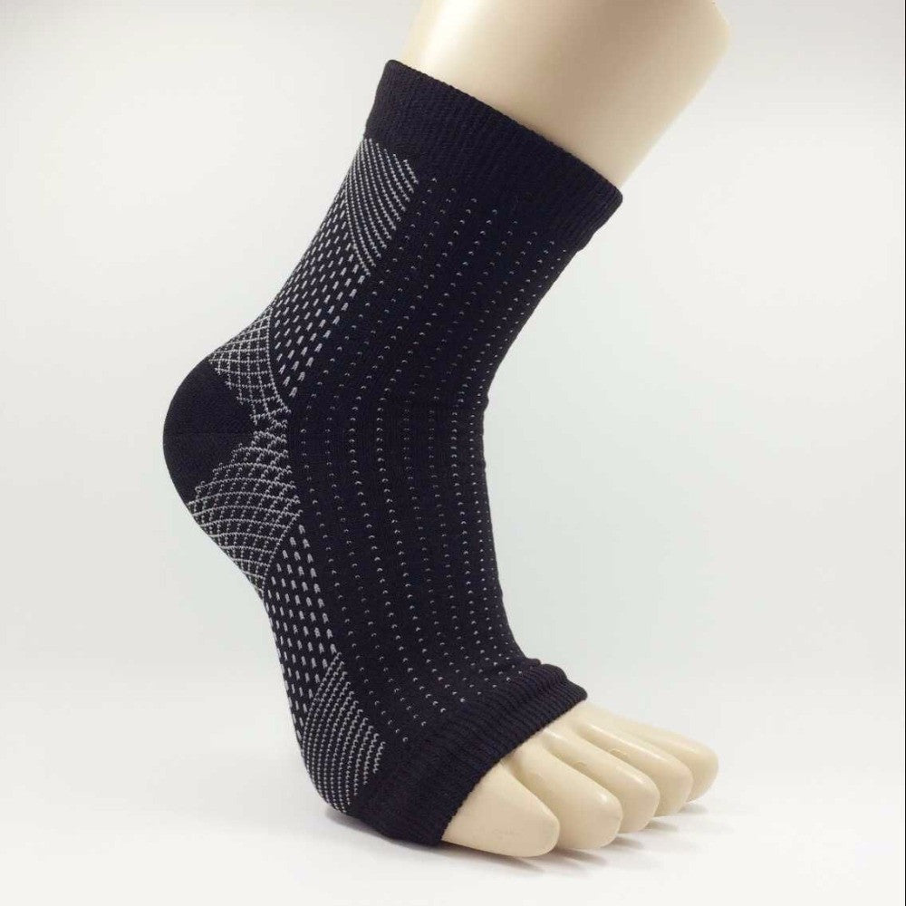 Unisex Elastic Ankle Support Sleeve Socks