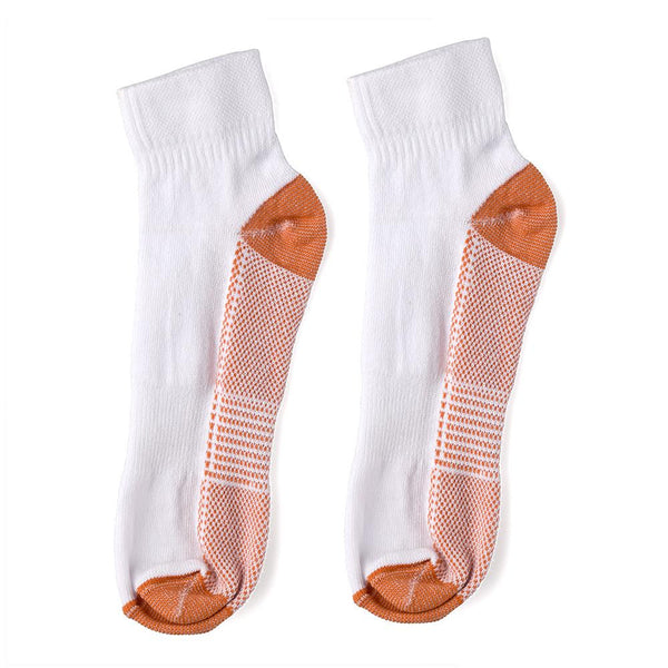 Fatigue Reducing Miracle "COPPER" Ankle Socks flat