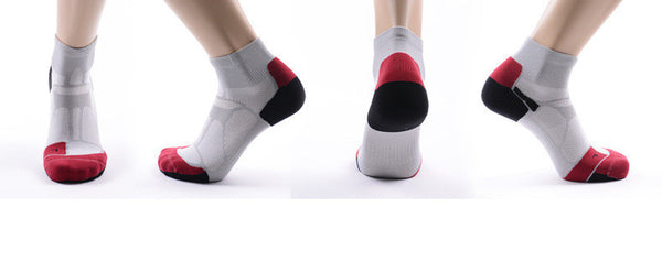 four sides of CoolMax Compression Sports Socks