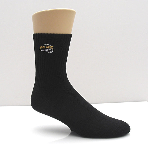 COMFORT FIT Far Infrared Socks on foot form