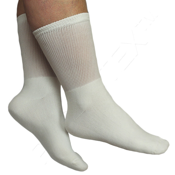 RELAXED FIT Far Infrared Socks in White