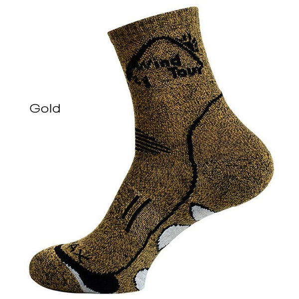Gold CoolMax Thermal Socks