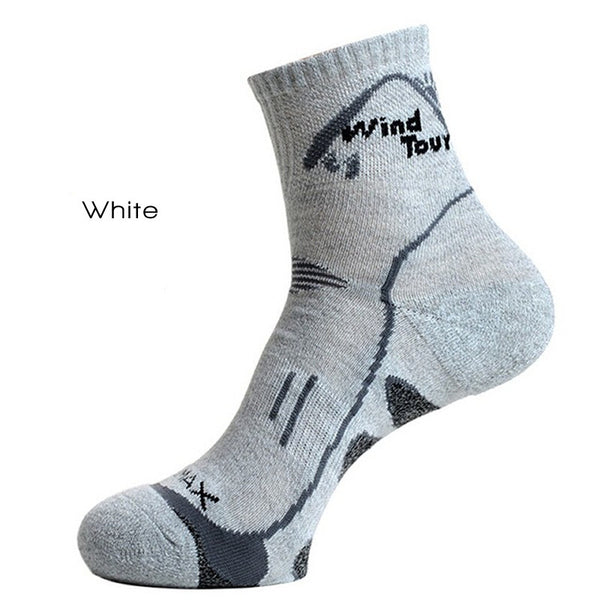 White CoolMax Thermal Socks