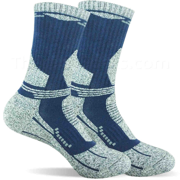 Dark Blue Warm Bamboo Blended Thermal Socks for Men - Buy Warm Socks